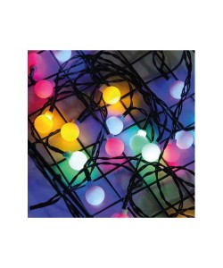 3m 20 Led Beyaz Top RGB ışık Pilli 2 Kademeli