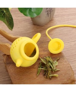 Çaydanlık Tasarımlı Çay Demleme Süzgeci Çaydanlık Tasarımlı Çay Demleme Süzgeci