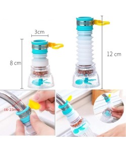 Oynar Başlıklı  Pervaneli Taşlı Musluk Başlığı