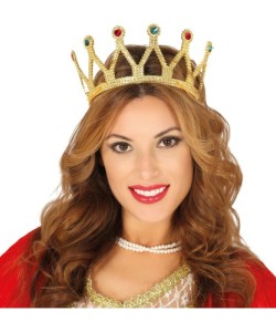 Kraliçe Tacı Altın Renk