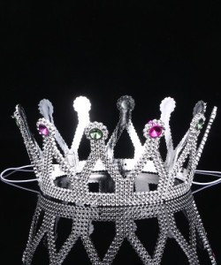 Kraliçe Tacı Gümüş Renk