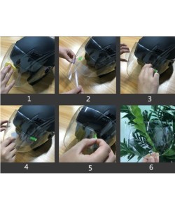 Motosiklet Kaskı Yağmur Kaydırıcı Motosiklet Kaskı Yağmur Kaydırıcı