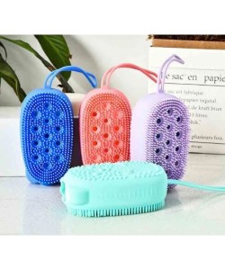 Süngerli Silikon Banyo Kesesi
