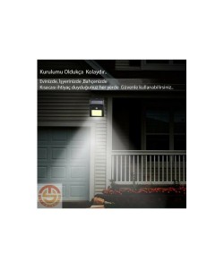 Hareket Sensörlü Solar 48 Led Bahçe Lambası Hareket Sensörlü Solar 48 Led Bahçe Lambası