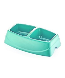 Mikopet İkili Küçük Mama Kabı Mikopet İkili Küçük Mama Kabı