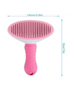 Otomatik Temizlenen Evcil Hayvan Tarağı Pembe