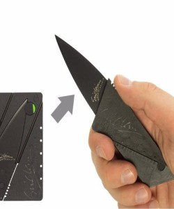 Cardsharp Kredi Kartı Şeklinde Bıçak Kutusuz