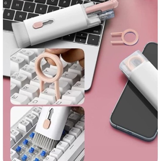 Çok Fonksiyonlu 7 Parça Airpods Klavye Ekran Kulaklık Temizleme Kiti Çok Fonksiyonlu 7 Parça Airpods Klavye Ekran Kulaklık Temizleme Kiti