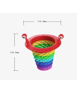 Renkli 6 Kademeli Lavabo Süzgeci