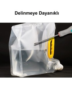 Dayanıklı Plastik İçecek Çantası 1 Litre Dayanıklı Plastik İçecek Çantası 1 Litre