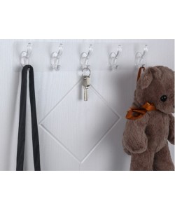 Yapışkanlı 5 Kancalı Askı