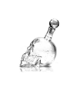 Crystal Head Kuru Kafa Cam Şişe 350 ml Crystal Head Kuru Kafa Cam Şişe 350 ml