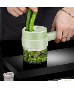 USB Şarj Edilebilir Elektrikli Sebze Doğrayıcı