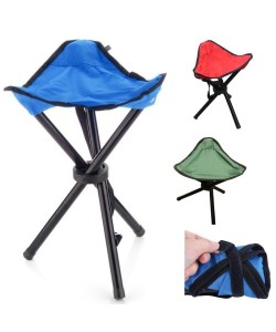 Hafif Taşınabilir Katlanır Tripod Üçgen Kamp Tabure Hafif Taşınabilir Katlanır Tripod Üçgen Kamp Tabure