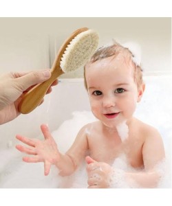 Keçi Kılı Organik Bebek Banyo Tarağı