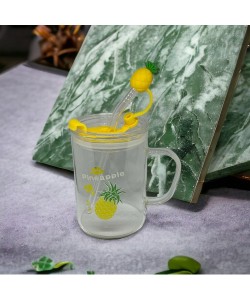 Ananas Tasarımlı Kupa Bardak