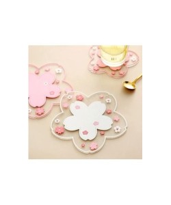 Yanmaz Kaydırmaz Japon Kiraz Çiçeği Altlık