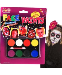 Yüz Boyama Seti 8 Renk
