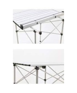 Taşıma Çantalı Çok Hafif Alüminyum Kamp, Piknik, Plaj, Bahçe, Balkon Masası -(70x70x70)