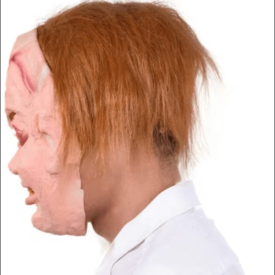 Chucky Saçlı Lateks Maske Chucky Saçlı Lateks Maske