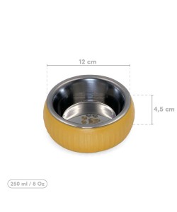 Mikopet Organik Seramik Mama Kabı Sarı Mikopet Organik Seramik Mama Kabı Sarı