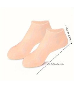 Silikon Jel Ayak Nemlendirici Çorap