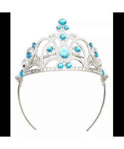 Mavi Taşlı Prenses Tacı Mavi Taşlı Prenses Tacı