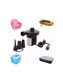 12V Çakmaklık Girişli Havuz Bot Şişme Yatak Şişirme Pompası