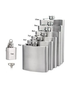 Çelik 7 Oz 207 Ml İçki Matarası Çelik 7 Oz 207 Ml İçki Matarası