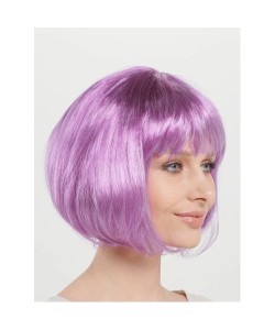 Düz Kesim Küt Parti Peruğu Rose Pembe Düz Kesim Küt Parti Peruğu Rose Pembe