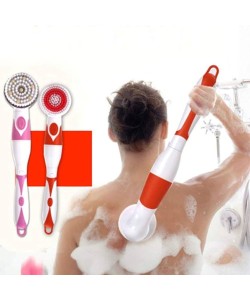 4 in 1 Su Geçirmez Elektrikli Banyo Fırçası Çok Fonksiyonlu Vücut Temizleme Fırçası