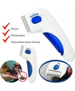 Flea Doctor Kedi ve Köpekler için Pilli Pire Tarağı Flea Doctor Kedi ve Köpekler için Pilli Pire Tarağı