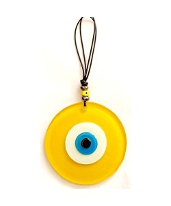 Nazar Boncuklu 12 Santimetrelik Sarı Duvar Süsü Hediyelik Eşya Nazar Boncuklu 12 Santimetrelik Sarı Duvar Süsü Hediyelik Eşya