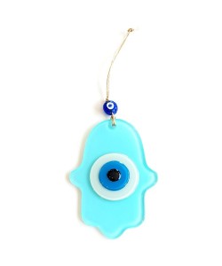 Nazar Boncuklu Turkuaz Renginde Fatma Ana Bereket Eli Cam Duvar Süsü Nazar Boncuklu Turkuaz Renginde Fatma Ana Bereket Eli Cam Duvar Süsü