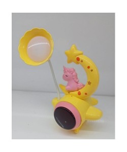 Çocuk Odası Ay ve Unicorn Desenli Gece Lambası Çocuk Odası Ay ve Unicorn Desenli Gece Lambası