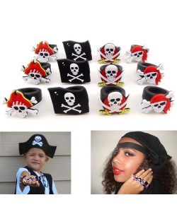 Korsan Kılıçlı Çocuk Uyumlu Plastik Korsan Yüzüğü Korsan Kılıçlı Çocuk Uyumlu Plastik Korsan Yüzüğü