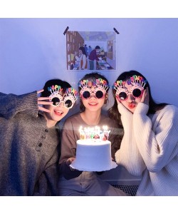 Happy Birthday Yazılı Pembe Fuşya Parti Gözlüğü Happy Birthday Yazılı Pembe Fuşya Parti Gözlüğü