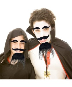 Siyah Renk Kendinden Yapışkanlı Takma Sakal Bıyık ve Kaş Seti Siyah Renk Kendinden Yapışkanlı Takma Sakal Bıyık ve Kaş Seti