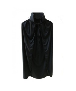 Siyah Yakalı Dracula Pelerini