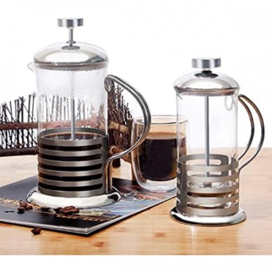 PASLANMAZ ÇELİK GÖVDELİ FRENCH PRESS KAHVE VE ÇAY DEMLEME APARATI PASLANMAZ ÇELİK GÖVDELİ FRENCH PRESS KAHVE VE ÇAY DEMLEME APARATI