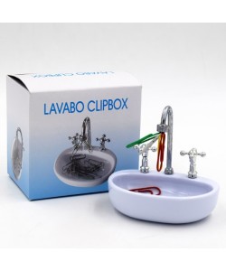 Lavabo Şeklinde Ataç Kutusu Lavabo Şeklinde Ataç Kutusu
