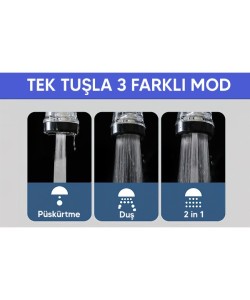 Çok Fonksiyonlu Musluk Başlığı Çok Fonksiyonlu Musluk Başlığı