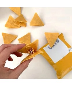 Cips Şeklinde Poşet Klipsleri Cips Şeklinde Poşet Klipsleri