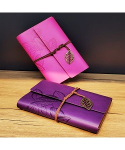 Yaprak Desenli Hatıra Defteri