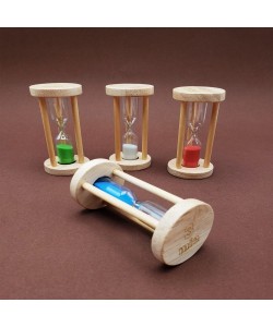 3 Dakikalık Ahşap Kum Saati 3 Dakikalık Ahşap Kum Saati