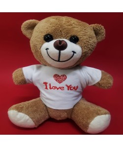 I Love You Tişörtlü Ayı I Love You Tişörtlü Ayı