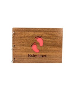 Dekoratif Ahşap Baby Love Albüm Dekoratif Ahşap Baby Love Albüm