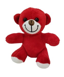 Sevimli Kırmızı Oyuncak Peluş Ayıcık Sevimli Kırmızı Oyuncak Peluş Ayıcık