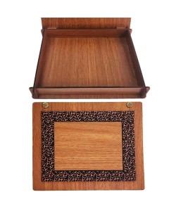 Derili Ahşap Kutu Derili Ahşap Kutu