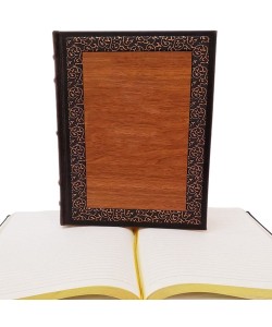 Dekoratif Hediyelik Ahşap Deri Defter Dekoratif Hediyelik Ahşap Deri Defter